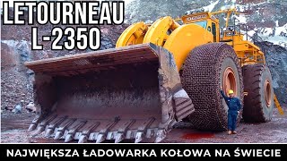 LeTourneau L2350  Największa Ładowarka Kołowa Na Świecie [upl. by Jonah173]