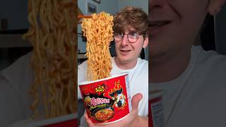 The SPICIEST Ramen In a Korean Convenience Store [upl. by Nylave]