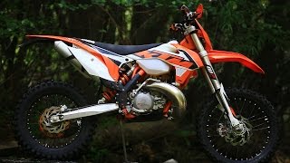 2016 KTM 300 XCW 2 Stroke  Dirt Bike Magazine [upl. by Gnek]