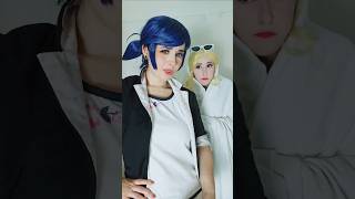 Queen Never Cry 😢 Miraculous Cosplay Chloe Bourgeois Marinette miraculous ladybug mlb [upl. by Pesek]