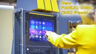 FANUC’s New iHMI CNC Panel [upl. by Pitzer]