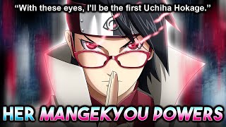 What Will Saradas Mangekyou Sharingan Powers Be [upl. by Basir]