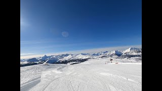 Ski with me  Lookout Mountain at Sunshine Village [upl. by Zampardi]