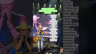 Kenny Chesney — Sun Goes Down Tour — Setlist [upl. by Falda]