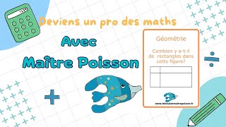 Énigme mathématique  figures géométriques 1  atelier et rituel pour devenir un pro des maths [upl. by Mellen]