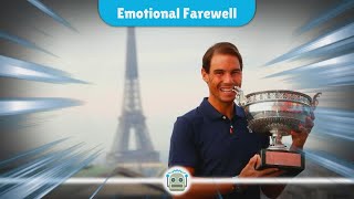 Rafael Nadal Bows Out A Heartfelt Farewell at the Davis Cup [upl. by Amleht]