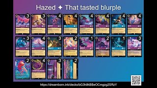 SCG Tampa Blurple Deck BreakdownHazed [upl. by Nnairek771]