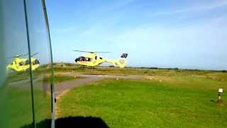 Lifeliner Europa 4  Landung auf Langeoog [upl. by Ayarahs]