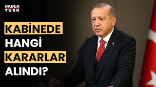 CANLI  Cumhurbaşkanı Erdoğan kabine toplantısı sonrası açıklama yapıyor [upl. by Fita]