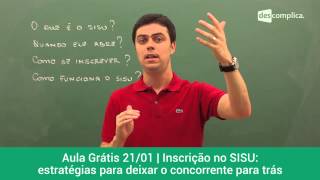 Já sabe como se inscrever para o SISU [upl. by Alvita]