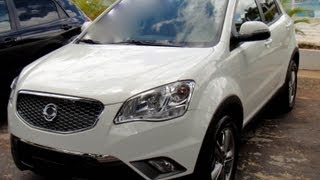 SSangYong Korando  wwwcarblogbr [upl. by Neelie]