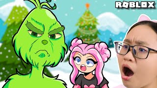 Roblox  The Grinch Story  The GRINCH is stealing CHRISTMAS [upl. by Ataynik]