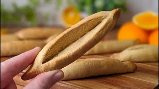 Ces biscuits à la place des crêpes  Une tradition Française ♥  Navettes de Marseille [upl. by Ennovyahs]