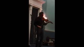 Dan Trueman • Norwegian trad music — hardanger fiddle • Morristown First Night 2015 [upl. by Ettelegna]