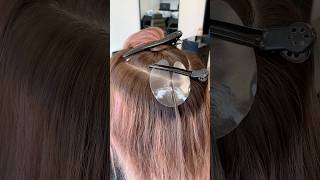 Invisible hair extensions hairextensions extensions amazing hairvideo hairvideos hairtok wow [upl. by Ikram]