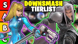 Smash Ultimate DOWN SMASH Tier List [upl. by Silverts]