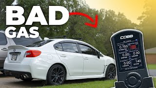 Tuned 2018 WRX Dam Dropped After BAD gas  Ep17 [upl. by Emanuele]