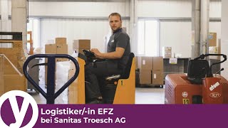 Lehre als Logistikerin bei Sanitas Troesch AG [upl. by Nosmirc]