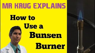 How to Use a Bunsen Burner [upl. by Sinnelg]