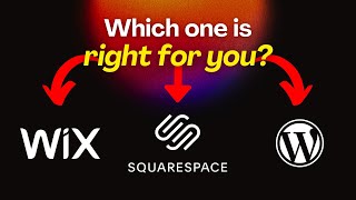 Wix Vs Squarespace Vs WordPress  2023 Comparison [upl. by Haleeuqa]