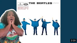 THE BEATLES  HELP REACTION [upl. by Einnol]