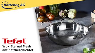 Wok Tefal Eternal Mesh E49716 Ø 28cm [upl. by Lillywhite]