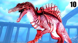 EPIC NEW SHINIES FIRE REX amp ALPHA SPINO  ARK GEN2 MODDED ARK SURVIVAL EVOLVED ETERNAL E10 [upl. by Aidaas]