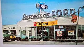 1950s PATCHOGUE NEW YORK  PATCHOGUE FORD CAR DEALERSHIP [upl. by Hertzfeld]