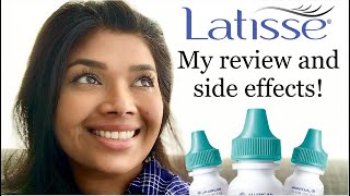 LATISSE No More Lash Extensions My 16 Week Review amp Side Effects [upl. by Eward]