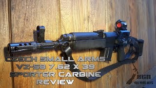 Punching above its weight VZ58 Sporter Carbine 762 x 39 Review Czech Small Arms [upl. by Claretta149]