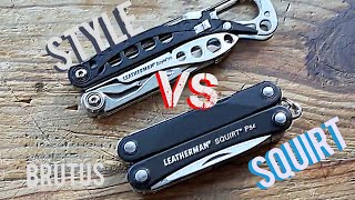 Porównanie Leatherman Squirt PS4 vs Style PS który micro tool jest lepszy [upl. by Haroppizt]