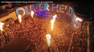 Oliver Heldens live at Brooklyn Mirage 2023 Full 3 hour DJ set registration 4K [upl. by Adidnere]