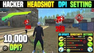 dpisensitivitypointer speed in Free Fire headshot setting [upl. by Westney]