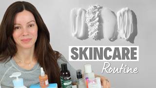 Morning Skincare Routine  Treatments Age 41 Very Dry Skin [upl. by Nickola]