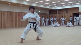 Empi kata by Okamoto Sensei JKS [upl. by Kip569]