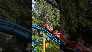 EXTREME russische Achterbahn 😱 Wild Train  Fantasiana 🇦🇹 achterbahn freizeitpark shorts [upl. by Lela]