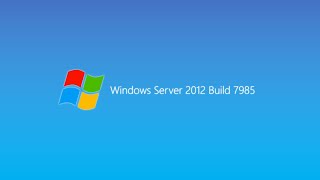 Taking a look at Windows Server 2012 Build 7985 [upl. by Zulch]