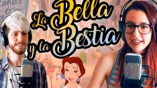 La Bella y la Bestia  BONJOUR Cover  Gemma amp Àngel [upl. by Neelrahc]