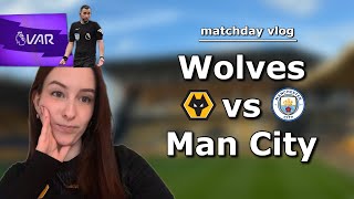 STONES  VAR SECURES CITY’S THREE POINTS  Wolves vs Manchester City 12 Matchday Vlog [upl. by Farant323]