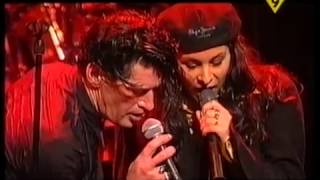 Herman Brood amp his Wild Romance amp Trijtje Oosterhuisquot Fire and rainquotlive Paradiso 1996 [upl. by Eelrefinnej]