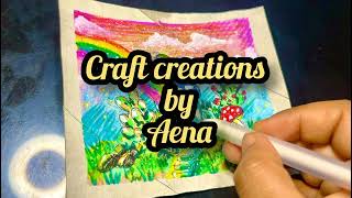 Cool ideas for drawing and painting beautiful EASY fairy cottage  Drawing for beginners [upl. by Ardnas]