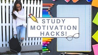 7 Study motivation hacks for school [upl. by Enahc]