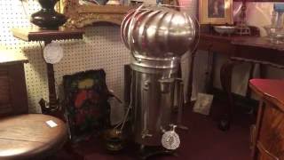 Lomanco WhirlyBird Steam Punk  LampFan Curiosity 17500 [upl. by Klusek61]