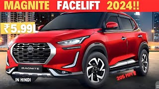 2024 Nissan Magnite Facelift  Major Exterior amp Interior Changes Explained [upl. by Htinnek]