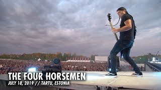 Metallica The Four Horsemen Tartu Estonia  July 18 2019 [upl. by Enileuqkcaj256]