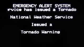 ORIGINAL  Emergency Alert System  Tornado Warning for Knoxville TN March 2 2012 [upl. by Eeryk]