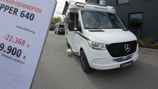 22368 € Wohnmobil Campervan PREISE FALLEN RAPIDE 💟 Mercedes Sprinter Weinsberg Pepper 640 [upl. by Rianna]