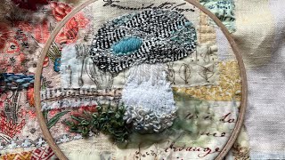 roxysjournalofstitchery  Vol 6 Ep 34  working on PROMPT 8 [upl. by Alexia626]