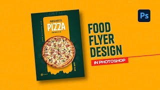 Pasta Food Flyer Design in Photoshop  Bangla Tutorial  digipath [upl. by Fleurette]