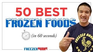 50 BEST Frozen Foods in 60 Seconds Freezerburns Ep600 [upl. by Lesak99]